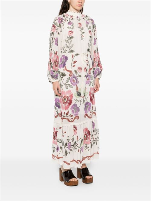 Rococo dress FARM RIO | 345530ROCOCOFLOWERSCREAM26091